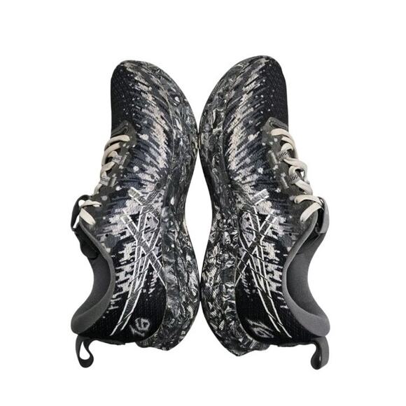 Asics Noosa Tri 16 Men\'s Size 10 Running Shoes Black Grey White 1011B872 main image 4